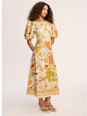 Alémais BAZAAR MIDI DRESS EXCLUSIVE